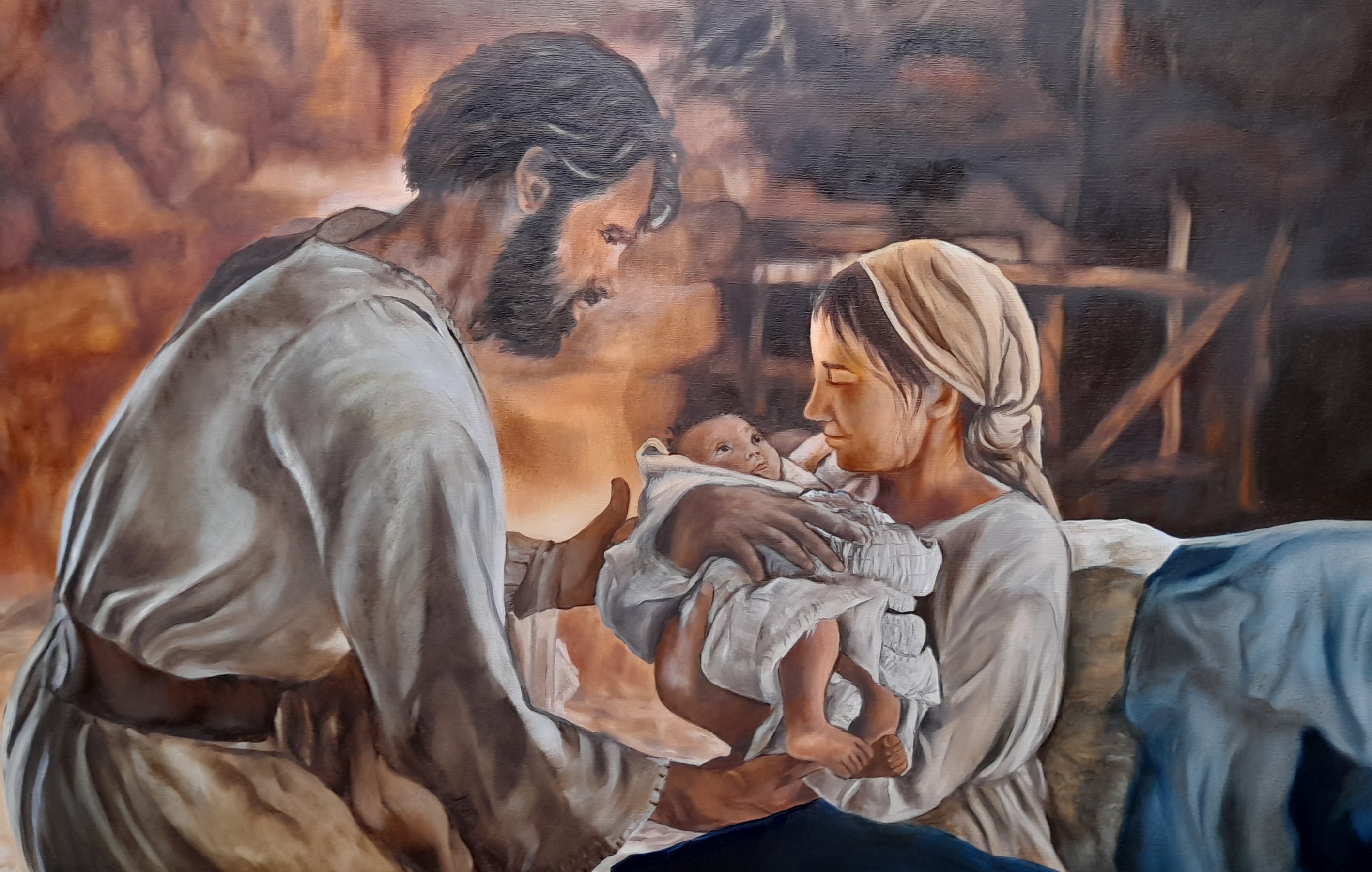 Maria,Jose y el Divino Niño